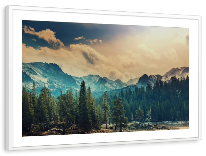 Sierra Nevada Mountainscape Wall Art
