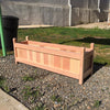 Garden Redwood Solid Planter Box