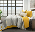 Ava Diamond Oversized Cotton Quilt Set