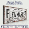 Family Flea Market Sign