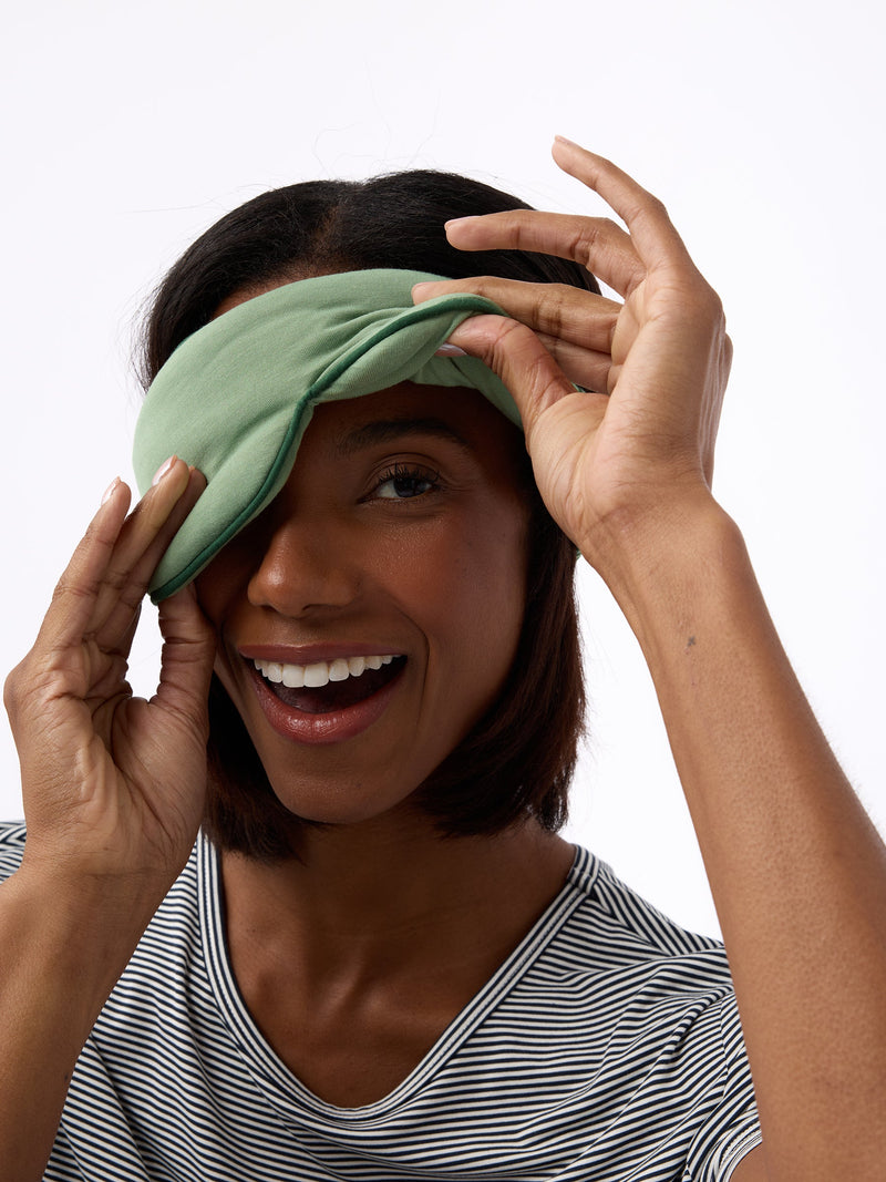 Stretch-Knit Bamboo Sleep Mask