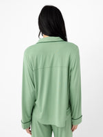 Women's Stretch-Knit Long Sleeve Bamboo Pajama Set