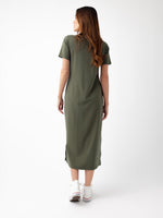 Women's Brushed Bamboo Midi Dress