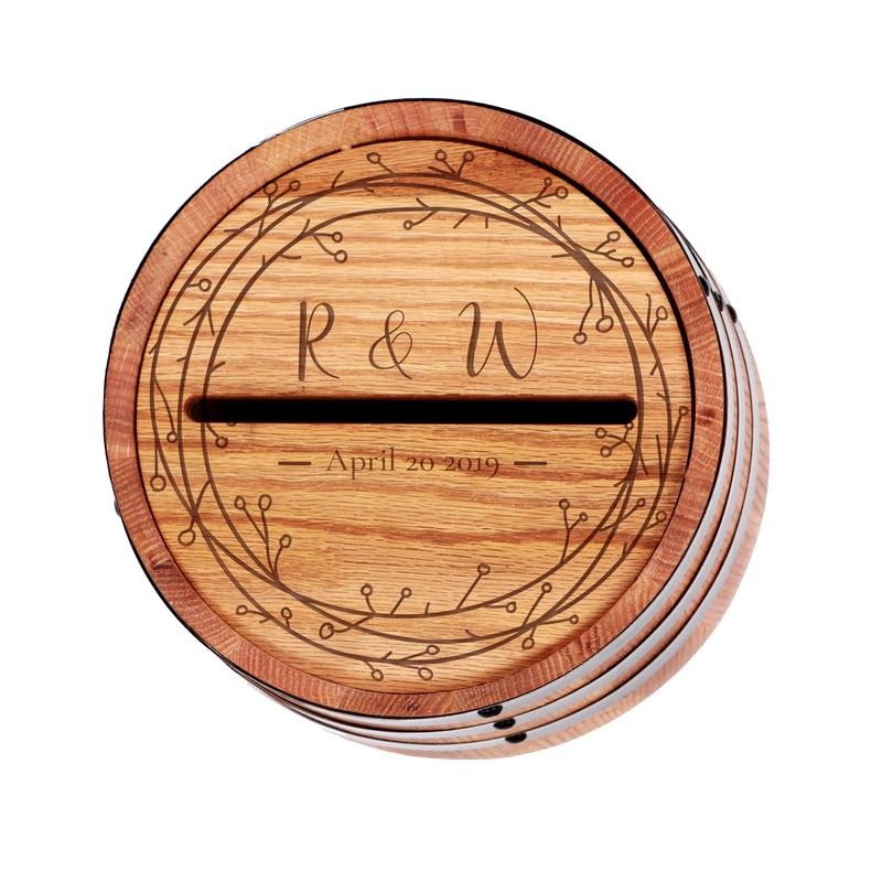 Barrel Event Reception Card Holder - Small