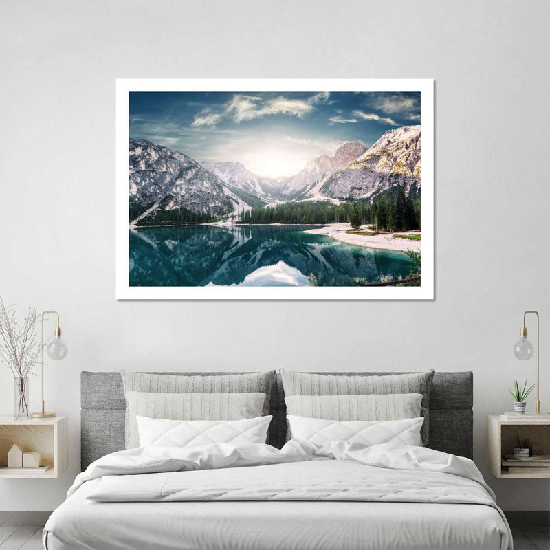Mountain Lake Wall Art