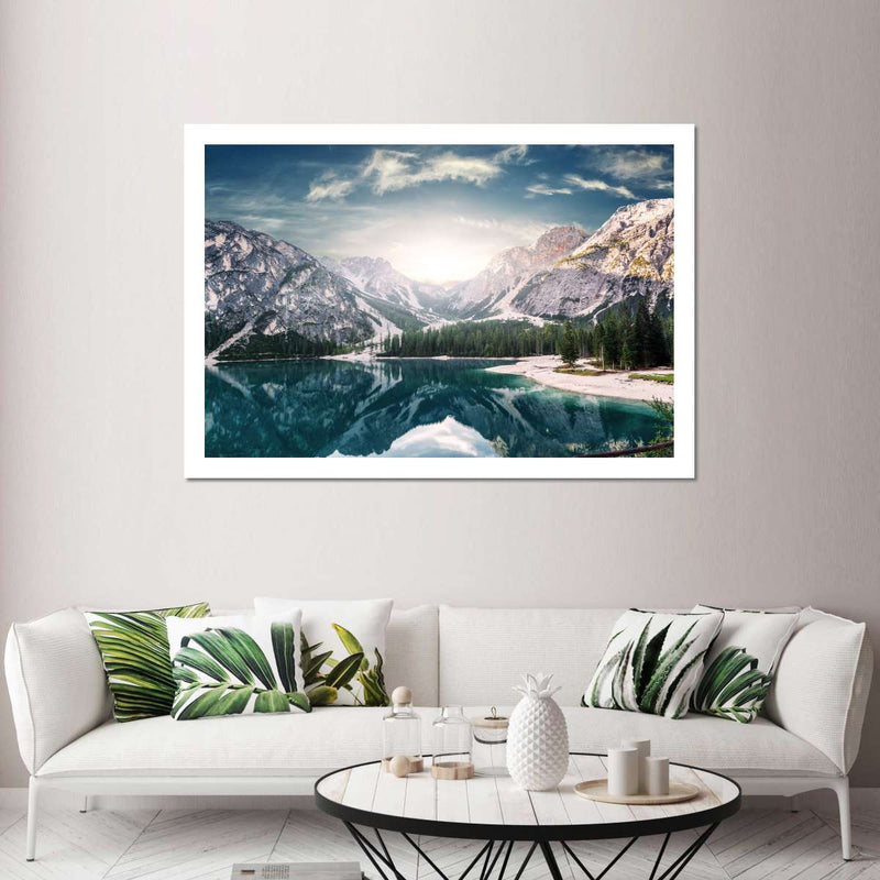 Mountain Lake Wall Art