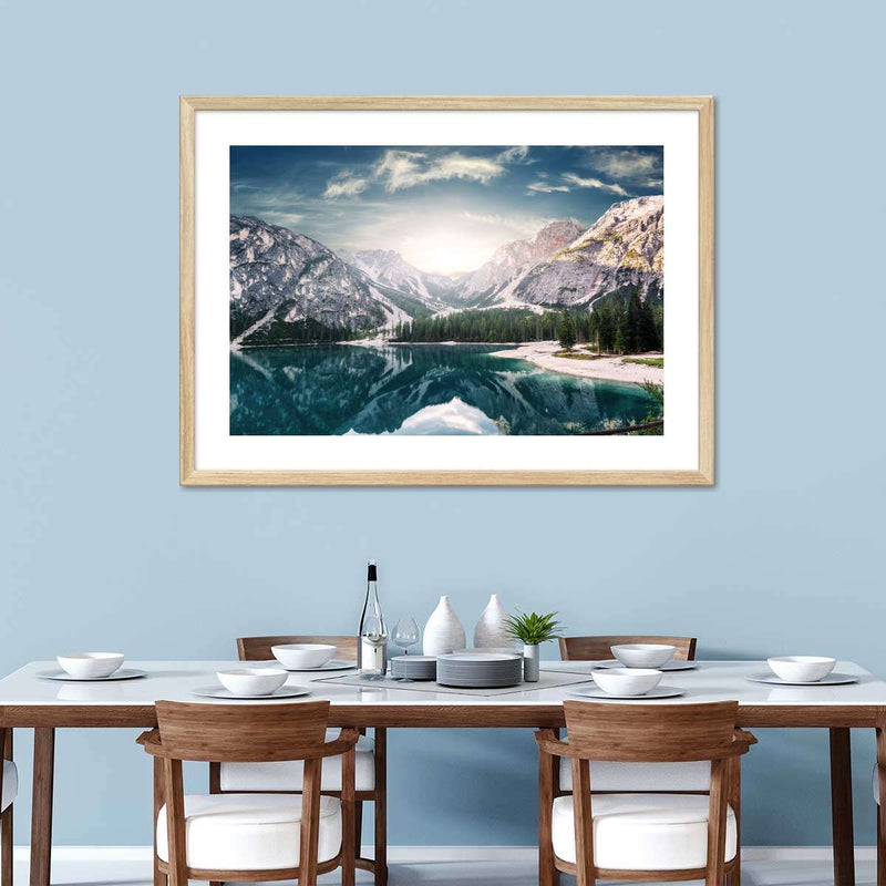 Mountain Lake Wall Art