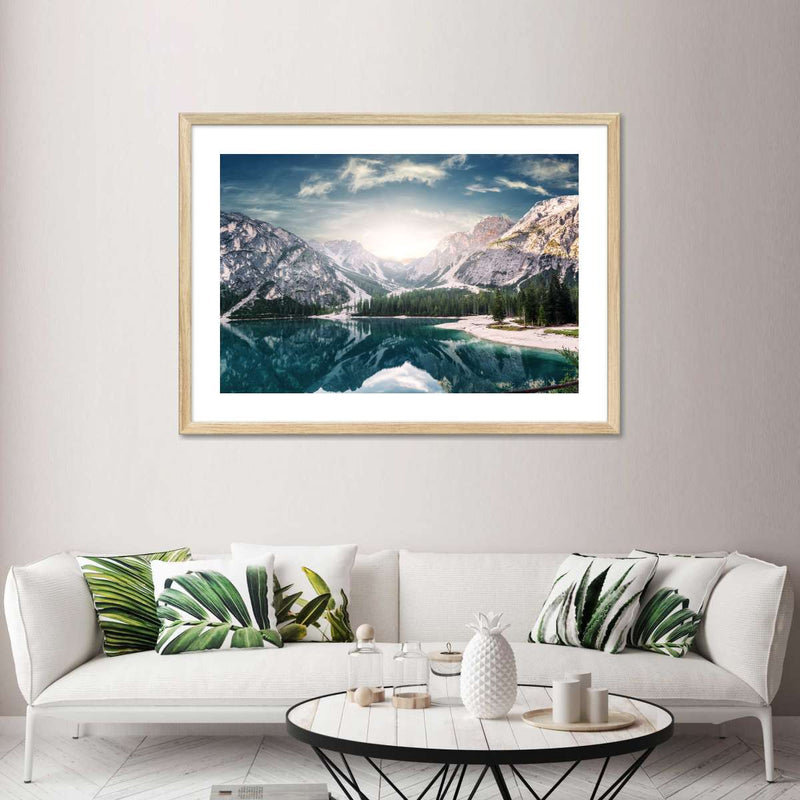 Mountain Lake Wall Art