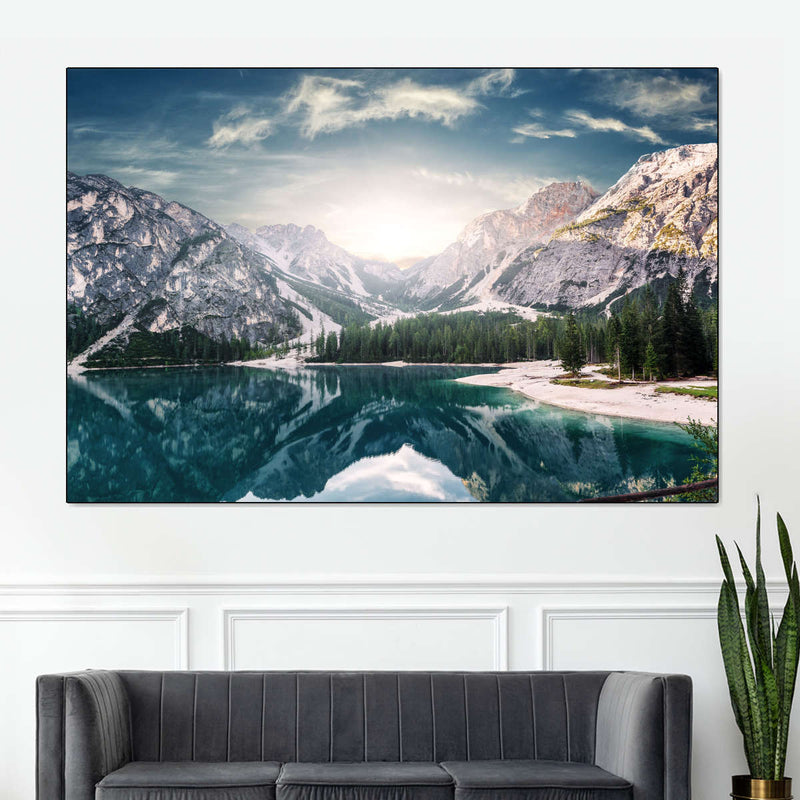 Mountain Lake Wall Art
