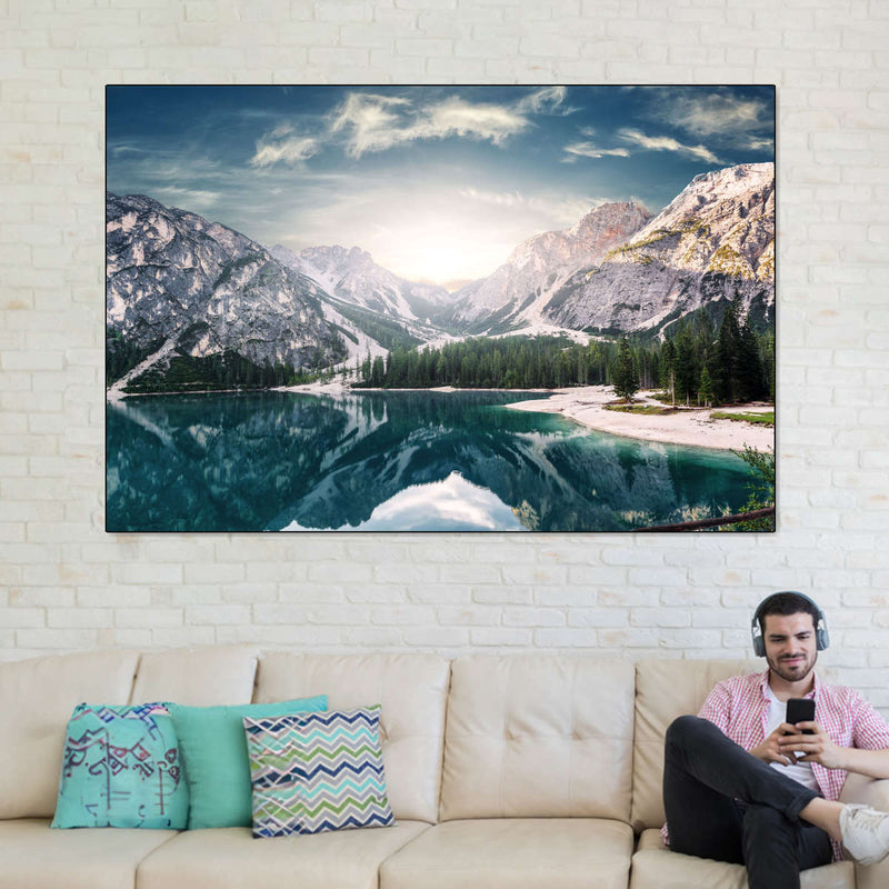 Mountain Lake Wall Art