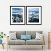 Snow Mountain Peaks Wall Art