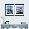 Snow Mountain Peaks Wall Art