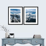 Snow Mountain Peaks Wall Art
