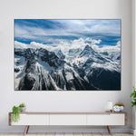 Snow Mountain Peaks Wall Art