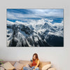 Snow Mountain Peaks Wall Art