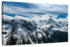 Snow Mountain Peaks Wall Art