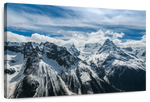 Snow Mountain Peaks Wall Art
