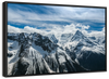 Snow Mountain Peaks Wall Art
