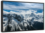 Snow Mountain Peaks Wall Art