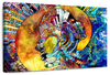 Stained Glass Abstract Figure Wall Art