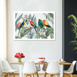 Tropical Safari Parrots Wall Art