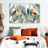 Tropical Safari Parrots Wall Art