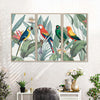 Tropical Safari Parrots Wall Art