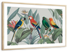 Tropical Safari Parrots Wall Art