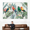 Tropical Safari Parrots Wall Art
