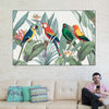 Tropical Safari Parrots Wall Art