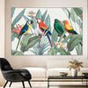 Tropical Safari Parrots Wall Art
