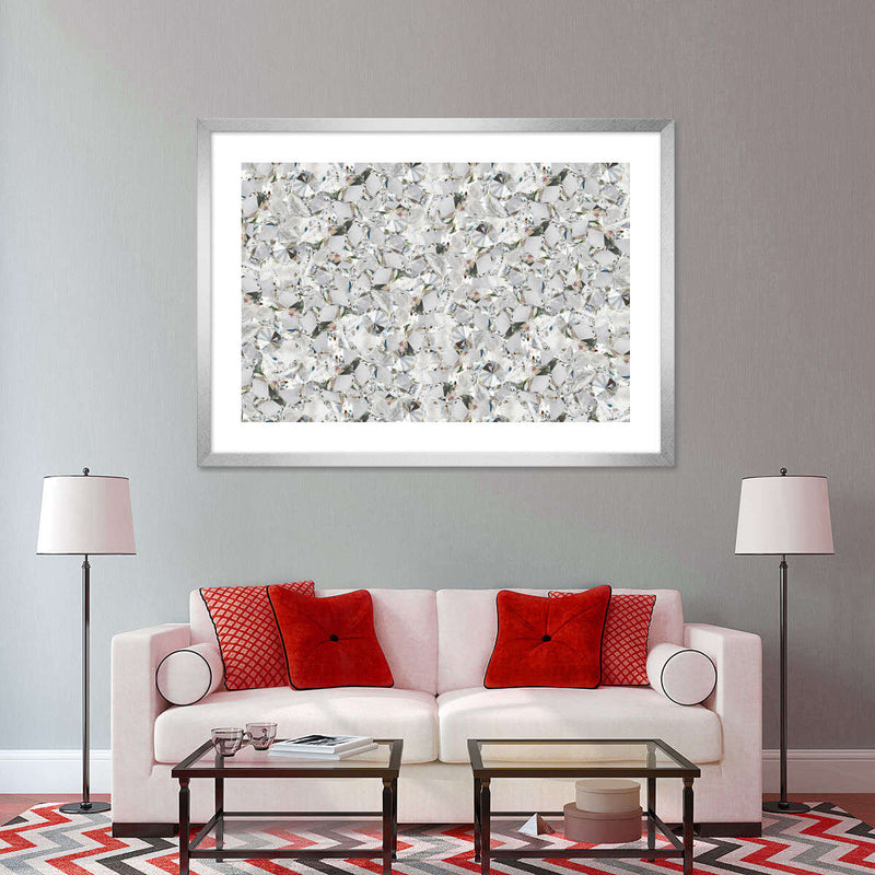 Microscopic View Of Diamond