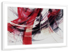 Red Motion Abstract Wall Art