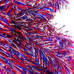 4th of July Christmas Brush Garland