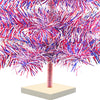 4th Of July Firework Tinsel Trees