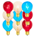 4th Of July Patio Light Set (With White Cord)