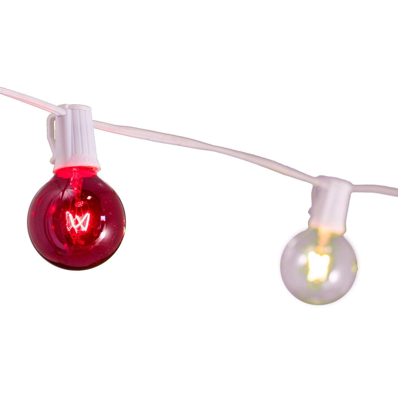 4th Of July Patio Light Set (With White Cord)