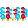 4th Of July Patio Light Set (With White Cord)