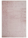 4x6 and 6x9 Hand Woven and Carved Pink Floral Art Silk Rug | KNT2