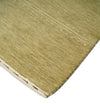 4x6 Small Solid Beige Wool Hand Woven Southwestern Gabbeh Rug | LOR11