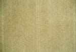 4x6 Small Solid Beige Wool Hand Woven Southwestern Gabbeh Rug | LOR11