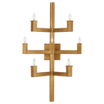 Currey and Company Andre Brass Wall Sconce 5000-0252