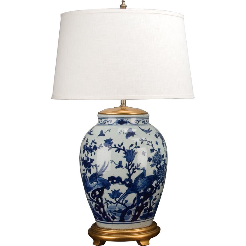 Lovecup Blue and White Porcelain Table Lamp L327