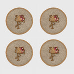 Flamingo coasters