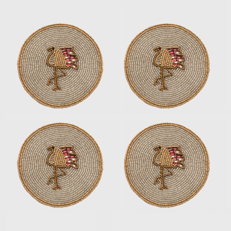 Flamingo coasters