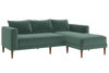 The Essential Sectional in Recycled Velvet