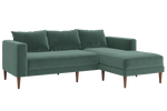 The Essential Sectional in Recycled Velvet
