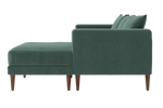 The Essential Sectional in Recycled Velvet