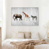 Wooden Safari Wall Art