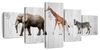 Wooden Safari Wall Art